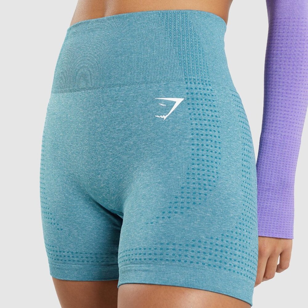 Gymshark Vital Seamless Workout Set in Teal
